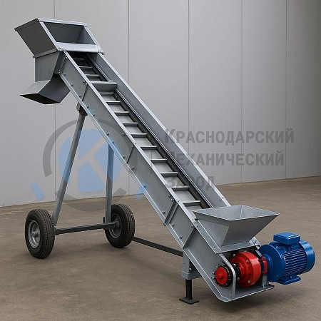 Производство Конвейер скребковый передвижной